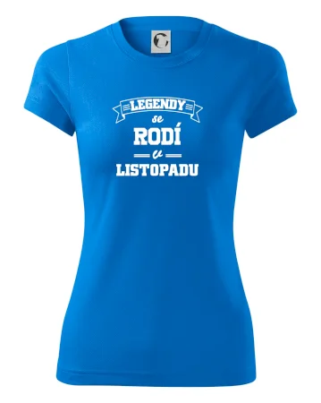 Legendy se rodí v listopadu