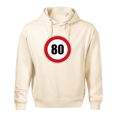 Dopravní značka - omezení rychlosti 80