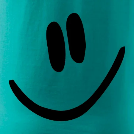 Emoji bez obrysu - usměv