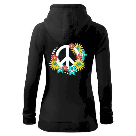 Peace symbol abstraktní