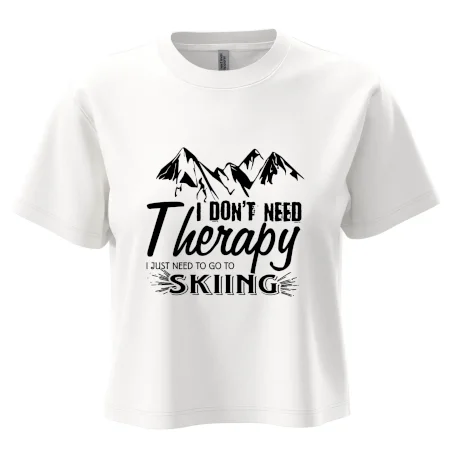 I dont need therapy - Skiing