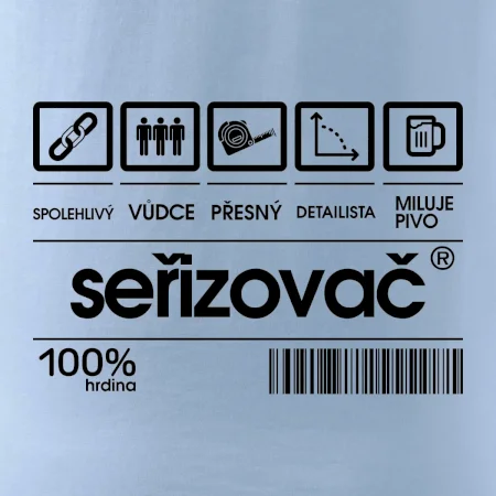Čárový kód - seřizovač