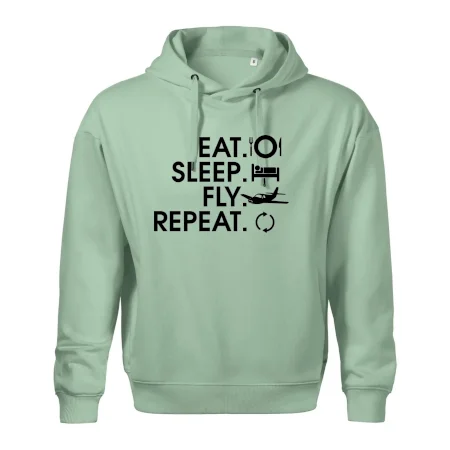 Eat sleep fly repeat
