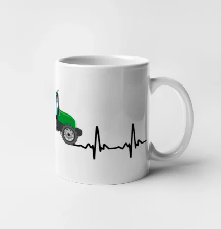 Traktor barevný ekg