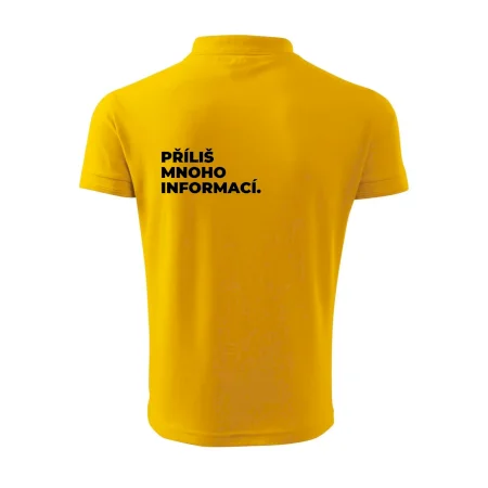 PŘÍLIŠ MNOHO INFORMACÍ.