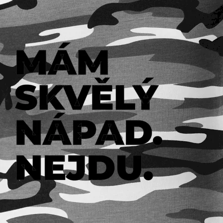MÁM SKVĚLÝ NÁPAD. NEJDU.