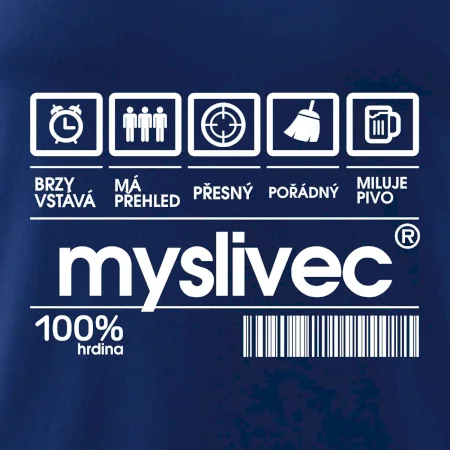 Čárový kód myslivec