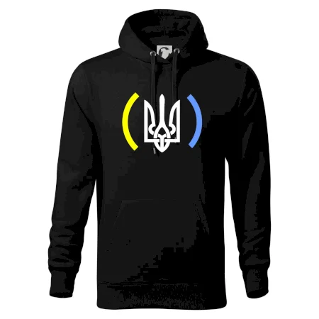 Ukrajina trojzubec s barvami