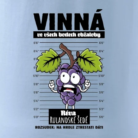 Vinná réva odsouzena Rulandské šedé