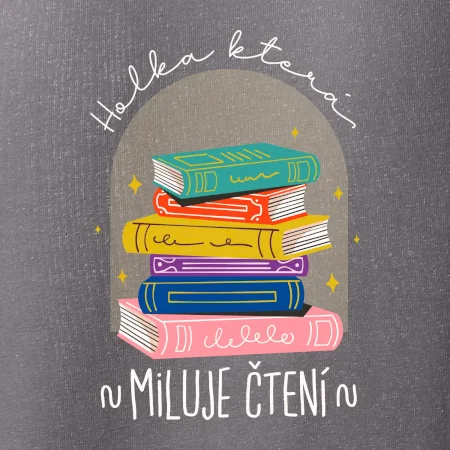 Holka, která miluje čtení