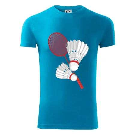 Badminton - pálka a košík