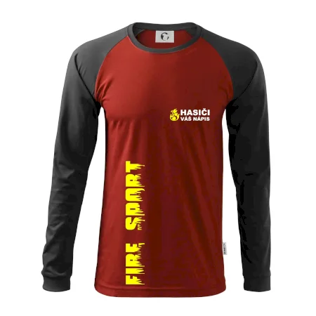 Hasiči (oheň,  Firesport, název sboru - vlastní nápis)