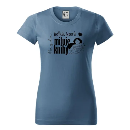 Černobílá holka, která miluje knihy - Vaše jméno