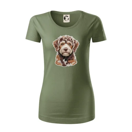 Lagotto romagnolo vyšívaná hlava