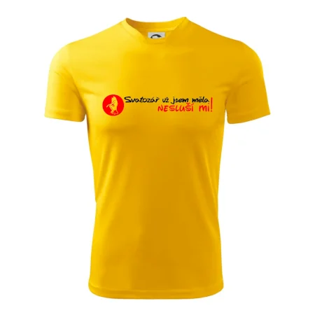 Svatozář už jsem měla, nesluší mi!