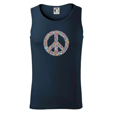 Peace symbol lístečky