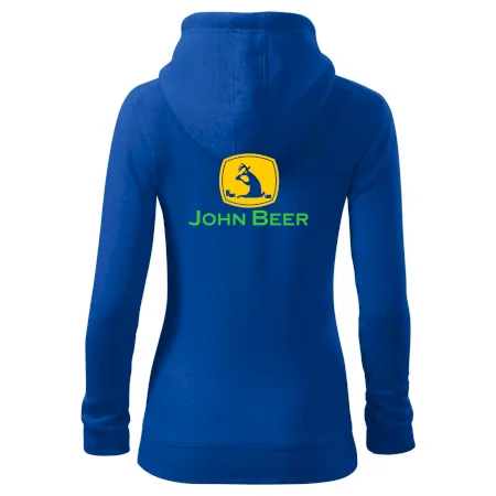 John Beer jelen s pivem