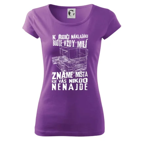 K řidiči náklaďáku buďte vždy milý