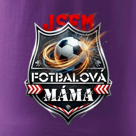 Jsem Fotbalová máma barevně