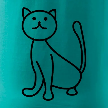 Kočka kouká