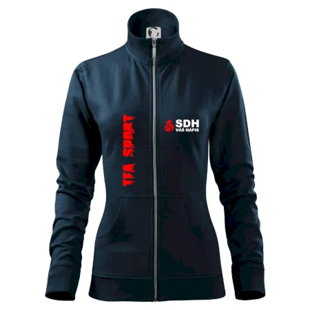 TFA Sport SDH (červený oheň) - Vlastní nápis