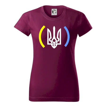 Ukrajina trojzubec s barvami