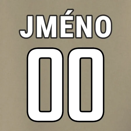 Florbalový  dres - vlastní jméno a číslo