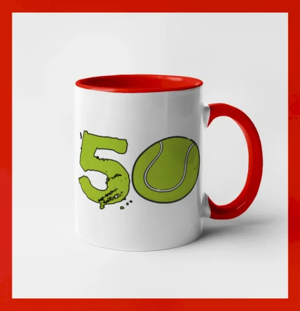 Tenis kulaté narozeniny 50