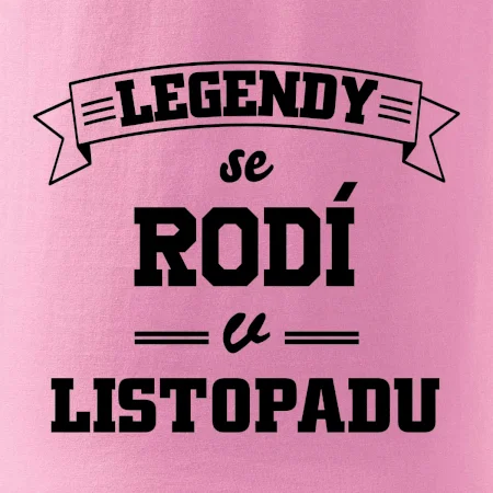 Legendy se rodí v listopadu