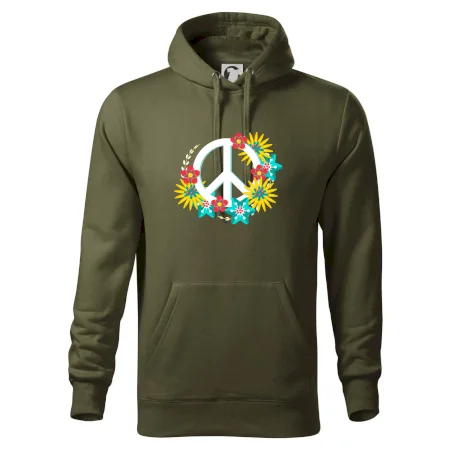 Peace symbol abstraktní