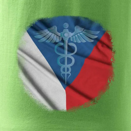Hrdinové zdravotnictví - Česká vlajka (Pecka design)