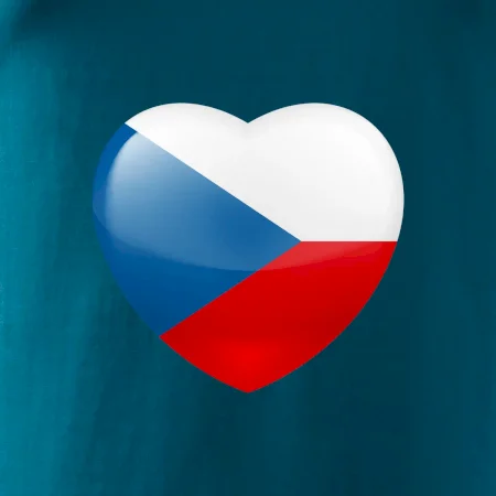 České srdce - vlajka