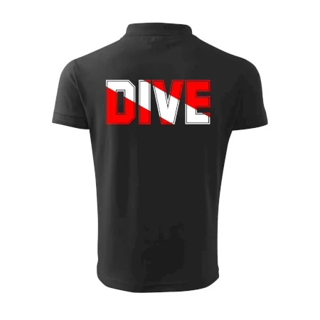 Dive nápis vlajka