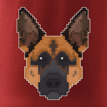 Německý ovčák - Rozkostičkovaný