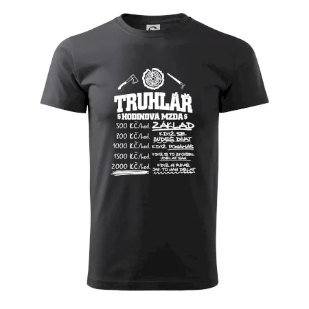 Hodinová mzda truhlář