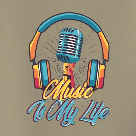 Music is my life sluchátka