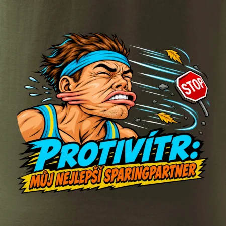 Běžecký protivítr můj sparingpartner