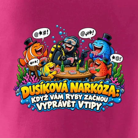 Dusíková narkóza když ryby vyprávějí vtipy