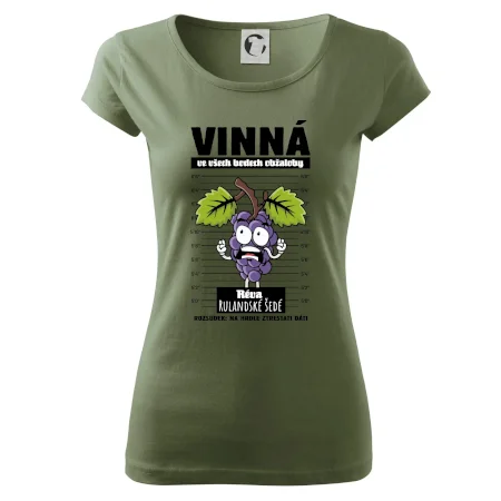 Vinná réva odsouzena Rulandské šedé