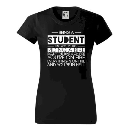 Being a student - bike