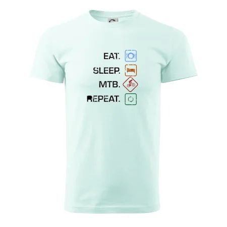 Eat sleep MTB repeat