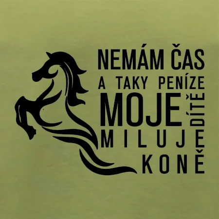 Nemám čas a taky peníze - Kůň