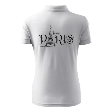 Paris nápis Eiffelovka rovný