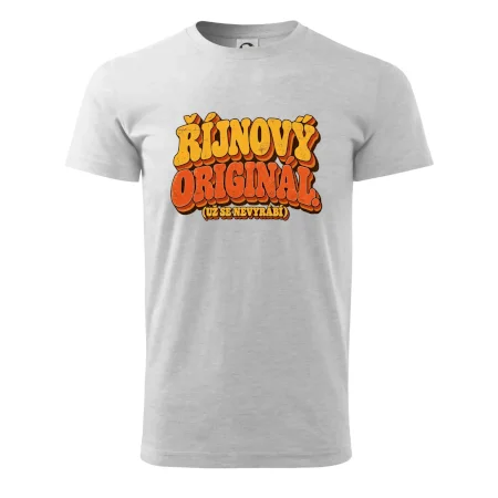 Říjnový originál už se nevyrábí retro nápis
