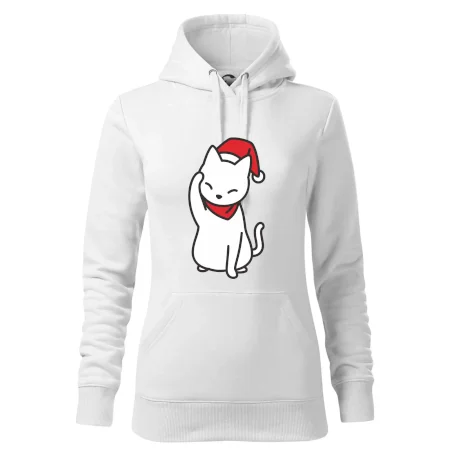 Vánoční kočka mávající