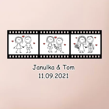 Svatební den - váš nápis (Hana-creative)