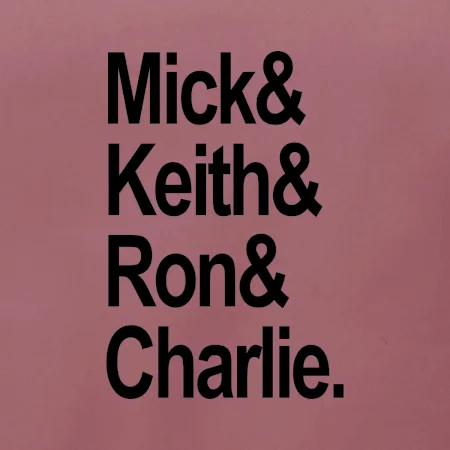 Mick Keith Ron Charlie