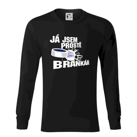 Ja jsem prostě brankář hokej