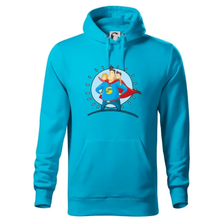 Táta superman - holka a kluk