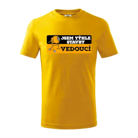 Jsem týhle stavby vedoucí